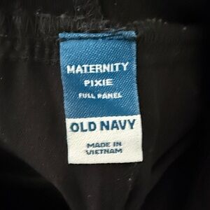 Old Navy Black Maternity Pants